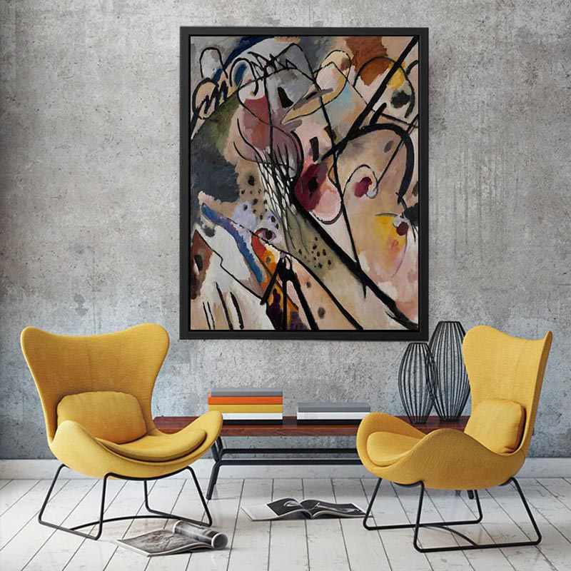 Improvisation 23 by Wassily Kandinsky Painting 