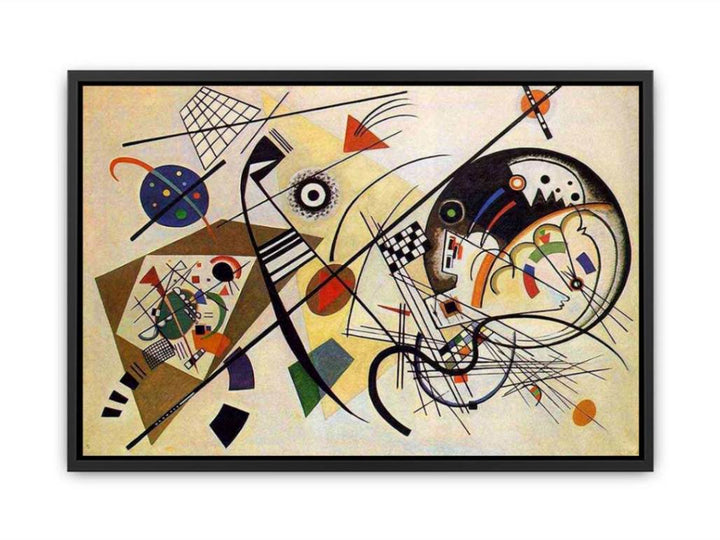 Throughgoing line Canvas Print