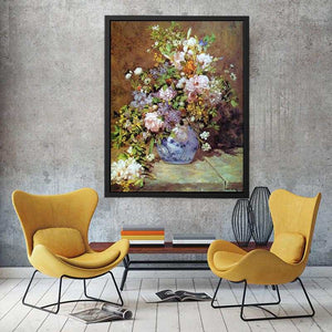 Spring Bouquet by Pierre Auguste Renoir  Painting