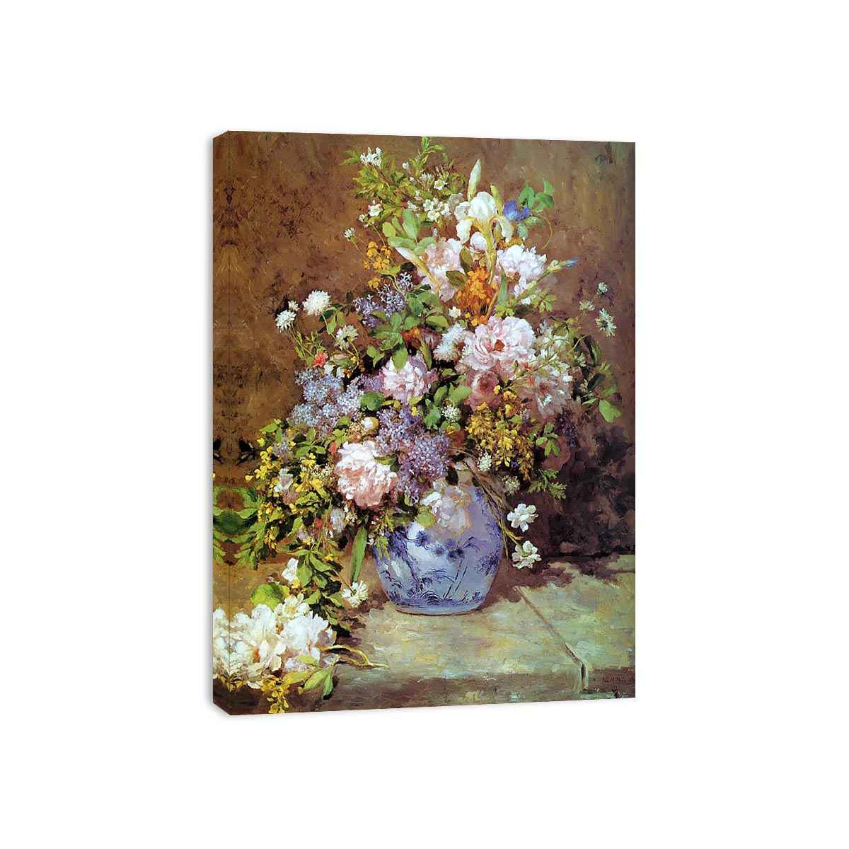 Spring Bouquet by Pierre Auguste Renoir  Painting
