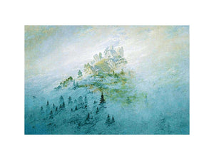 Morning Mist by Caspar  David  Friedrich 