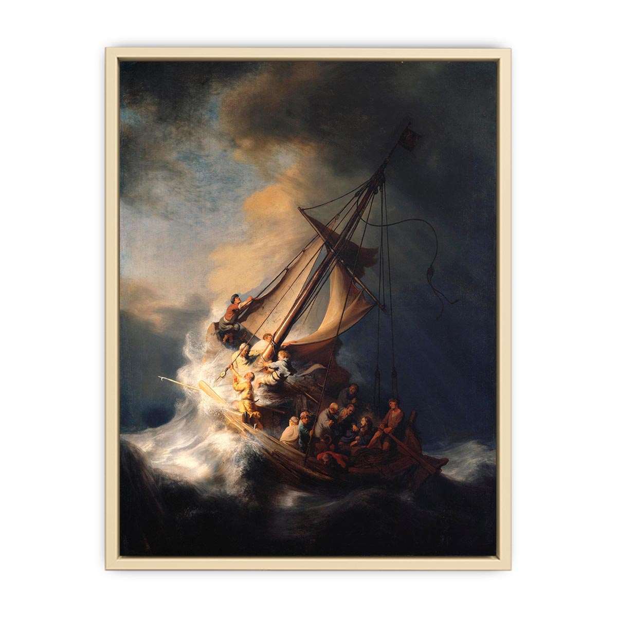 Christ In The Storm On The Sea Of Galilee  Art Print