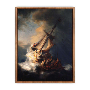 Christ In The Storm On The Sea Of Galilee  Poster