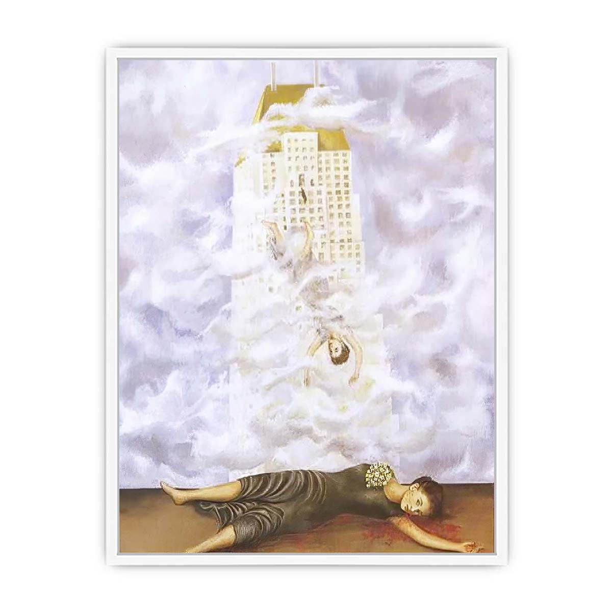 The Suicide of Dorothy Hale Framed Print