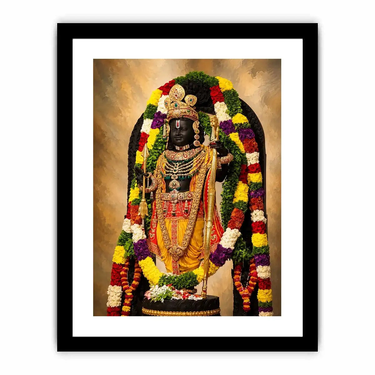 Lord Ram idol Canvas Print