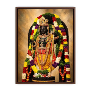 Lord Ram idol Canvas Print