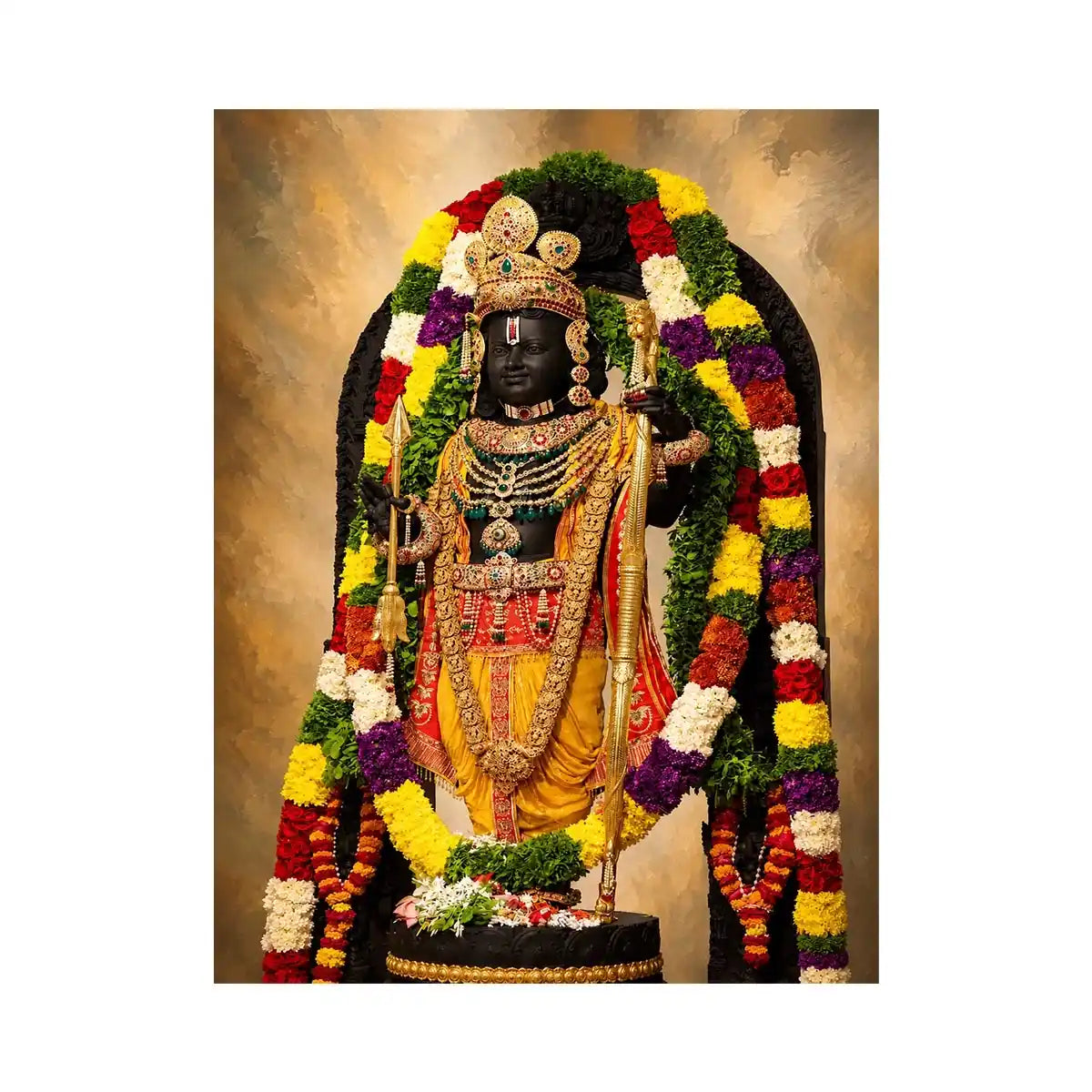 Lord Ram idol Canvas Print
