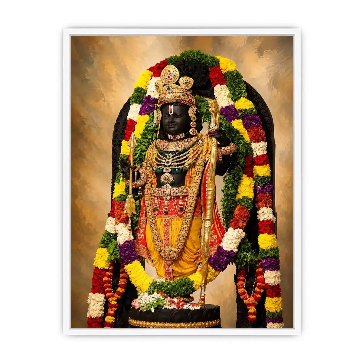 Lord Ram idol Canvas Print