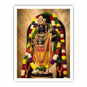 Lord Ram idol Canvas Print