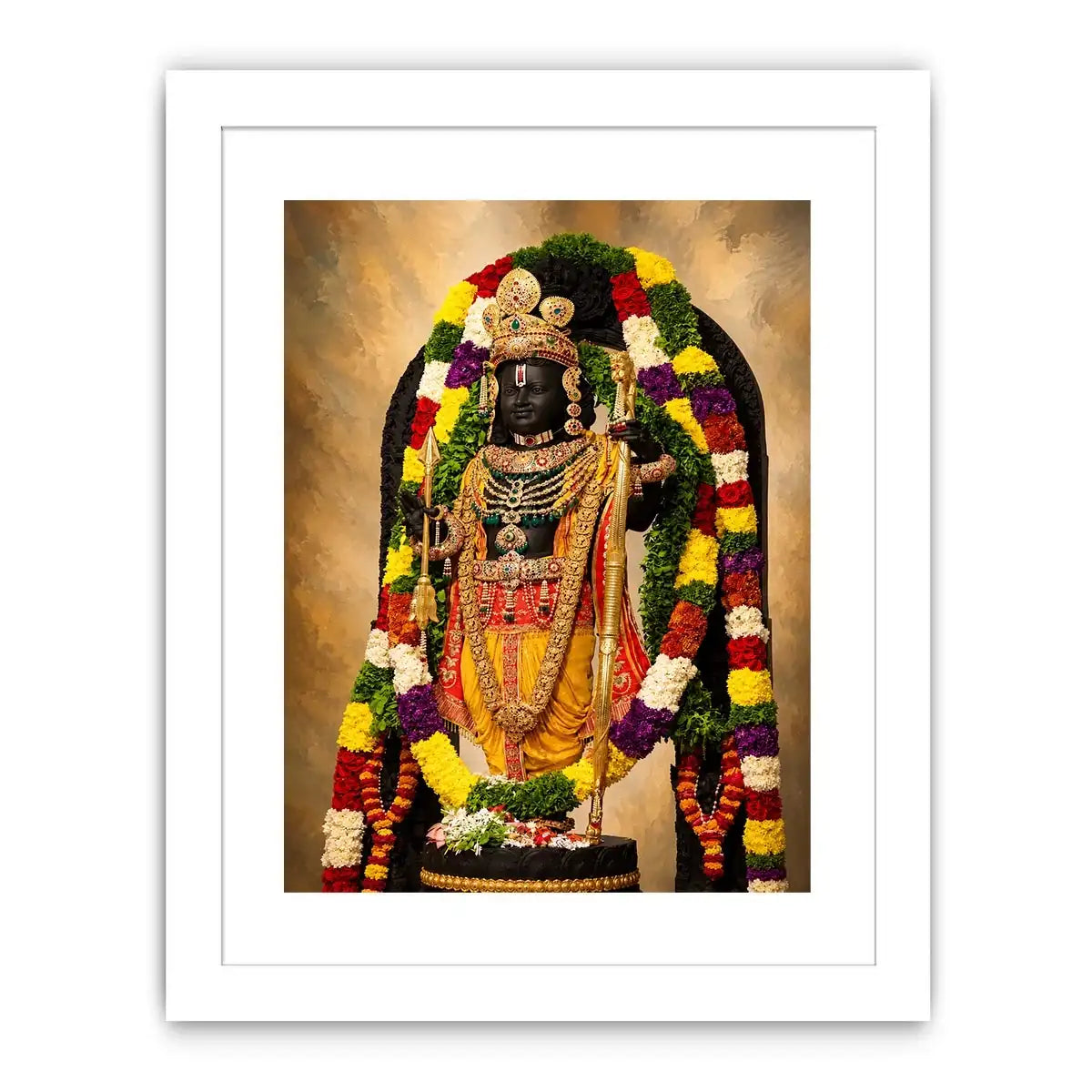 Lord Ram idol Canvas Print