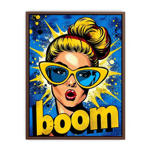 Surprised pop art explosion