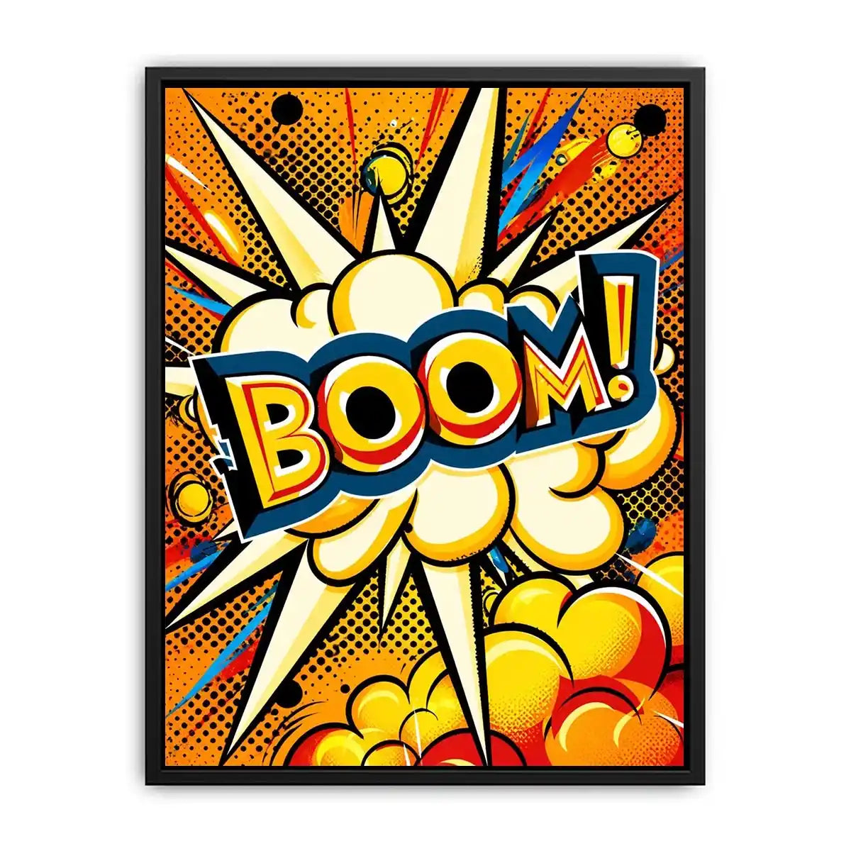 Explosive comic burst of excitement