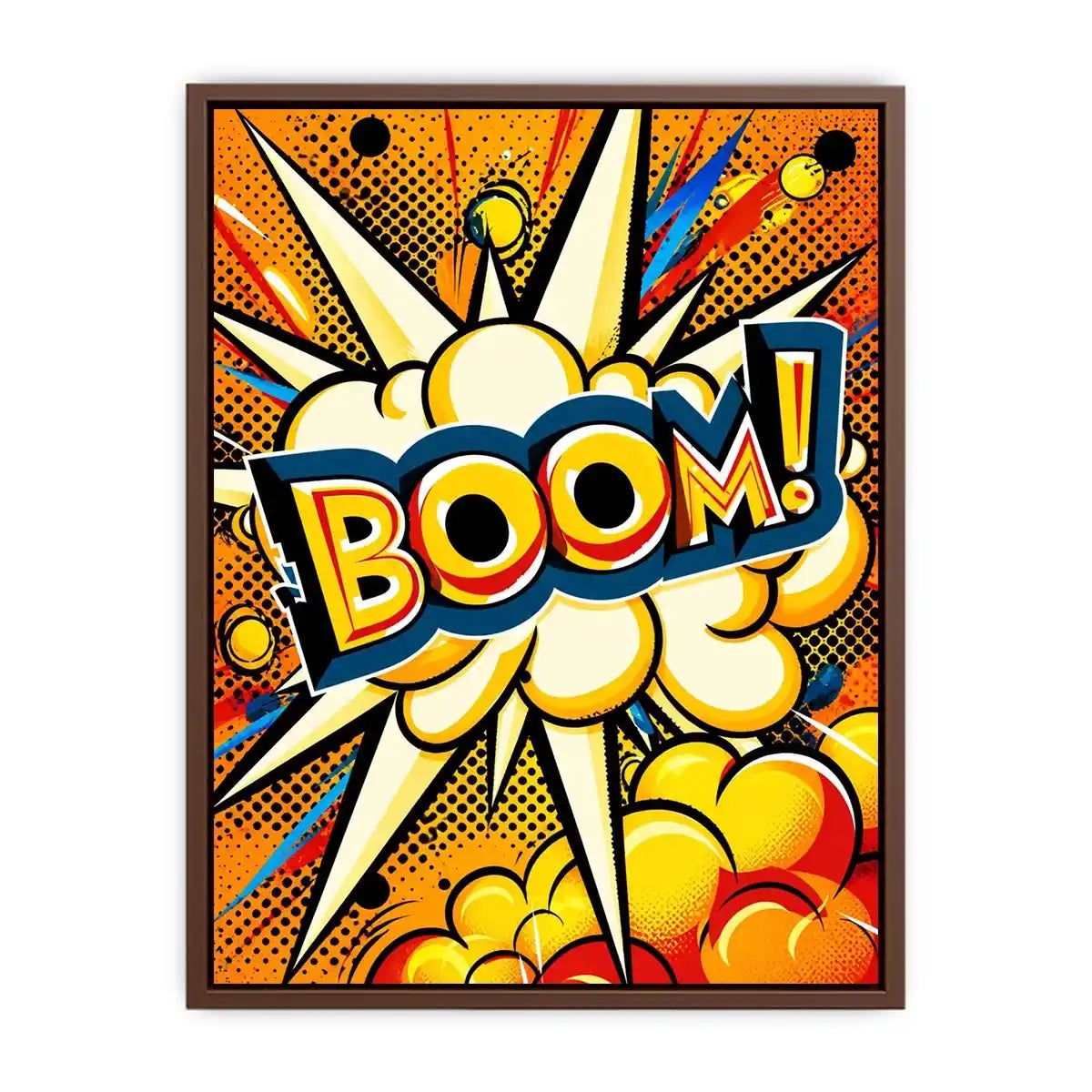Explosive comic burst of excitement
