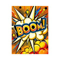 Explosive comic burst of excitement