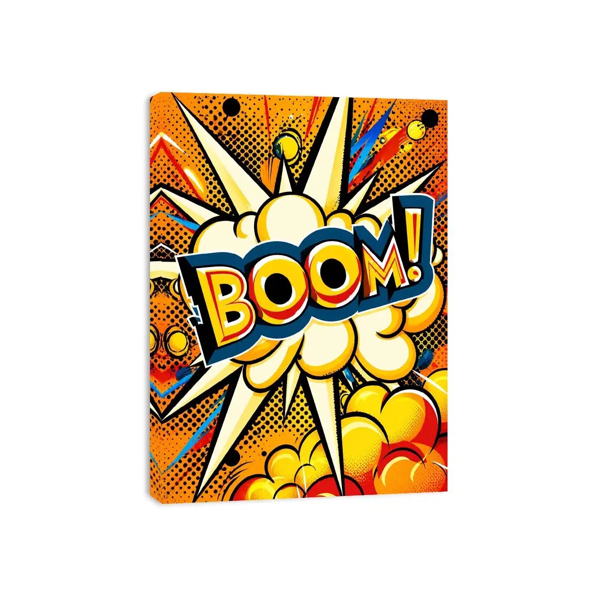 Explosive comic burst of excitement