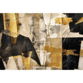 Muted textures with gilded accents