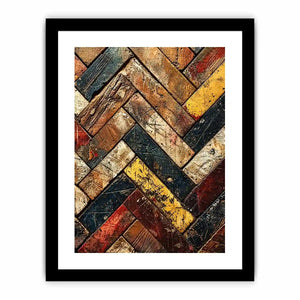 Rustic herringbone wood texture pattern