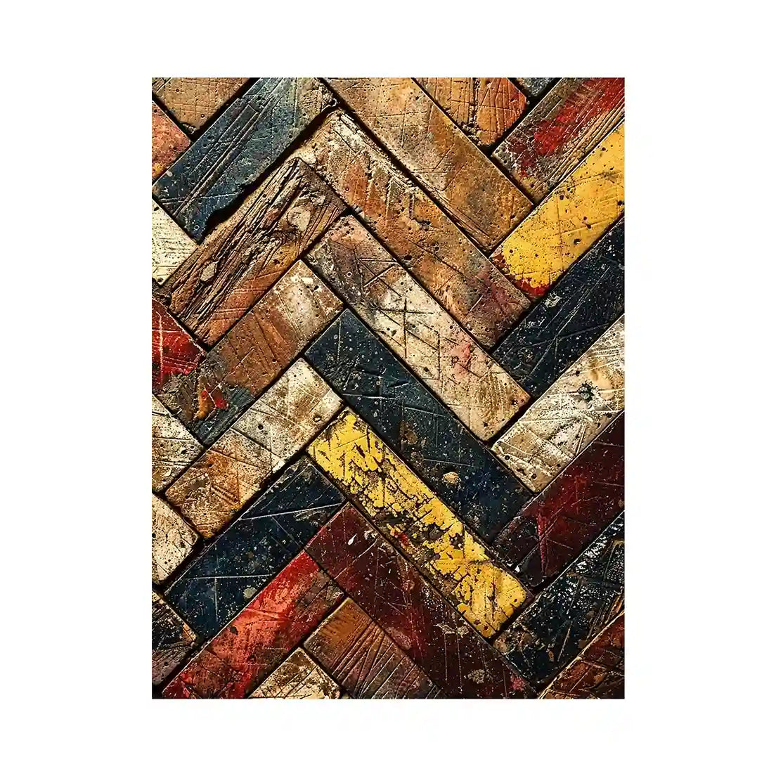 Rustic herringbone wood texture pattern