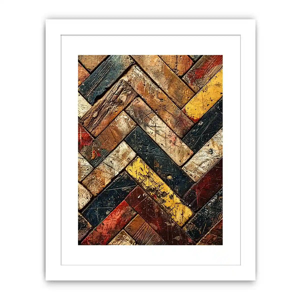 Rustic herringbone wood texture pattern