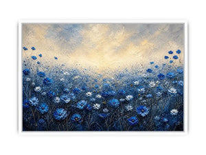 Serene wildflower meadow at dawn