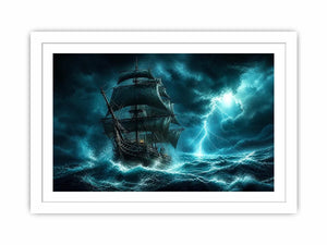 Stormy voyage on a turbulent sea