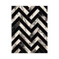 Geometric chevron pattern with textured details