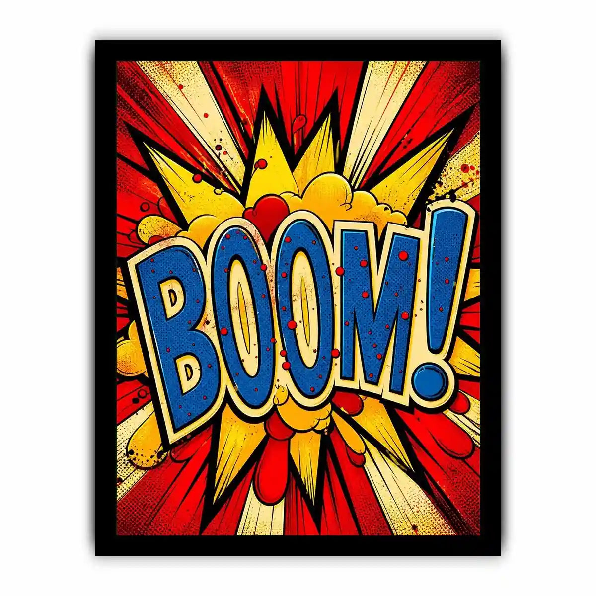 Explosive pop art action!