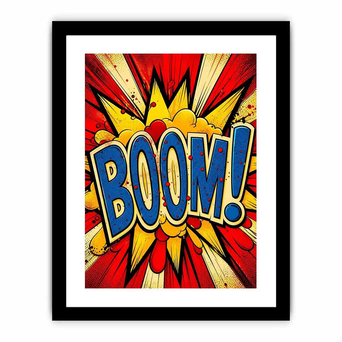 Explosive pop art action!