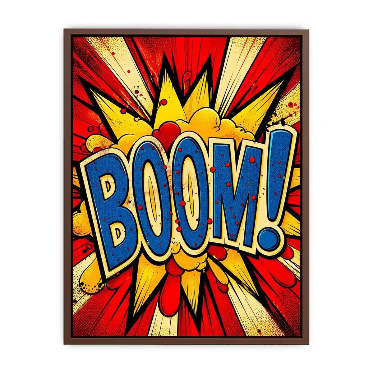 Explosive pop art action!
