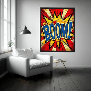 Explosive pop art action!