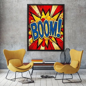 Explosive pop art action!