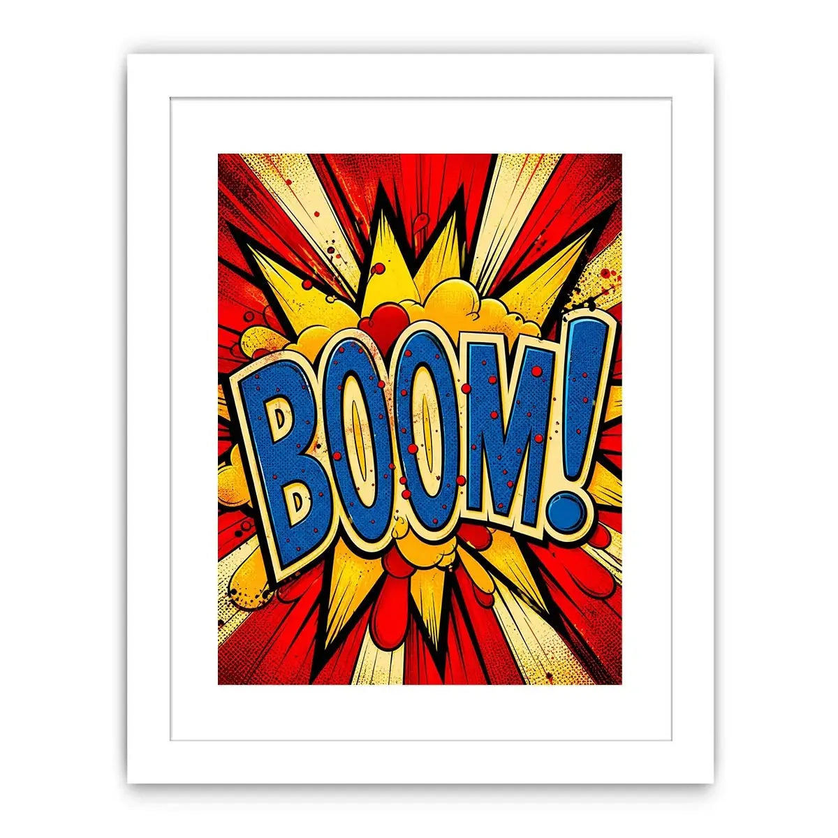Explosive pop art action!