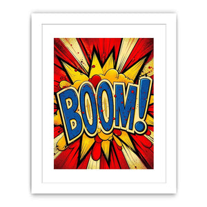 Explosive pop art action!