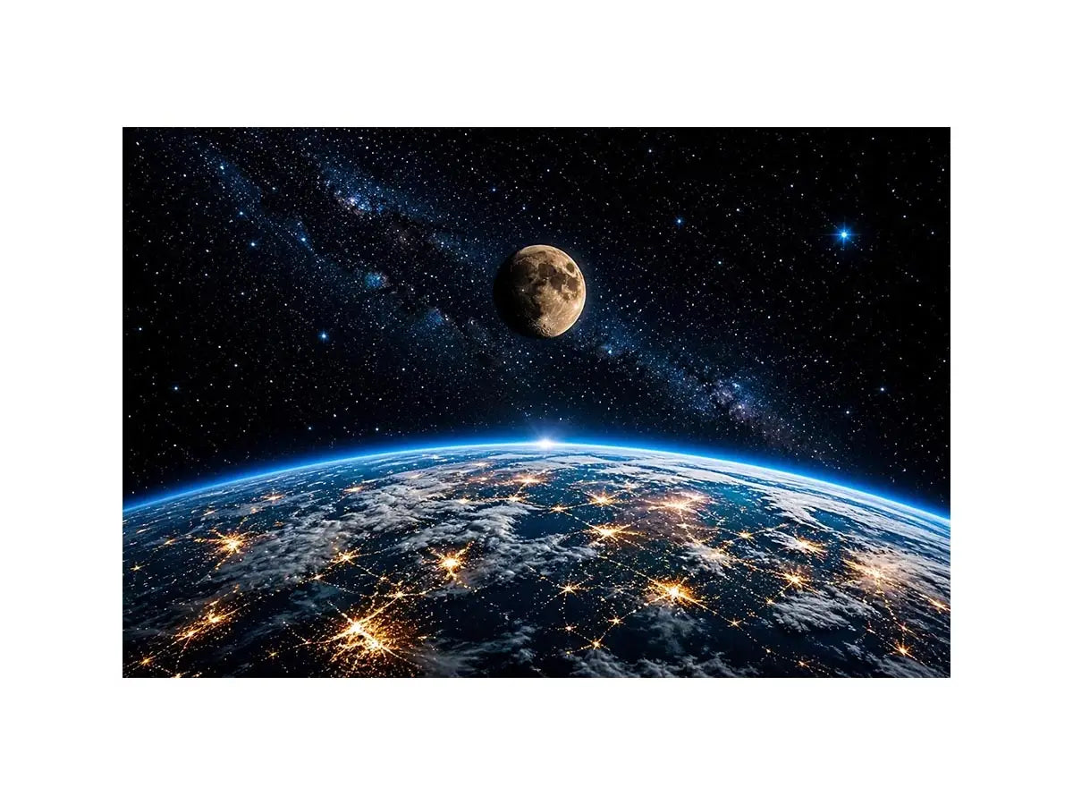Earth from orbit: a cosmic view
