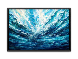 Turbulent wave in motion