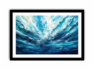 Turbulent wave in motion