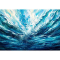 Turbulent wave in motion