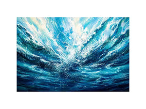 Turbulent wave in motion