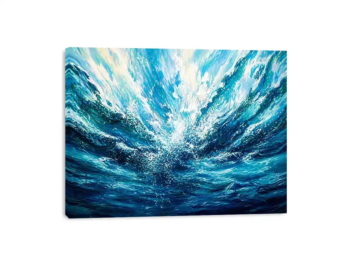 Turbulent wave in motion