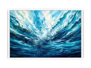 Turbulent wave in motion