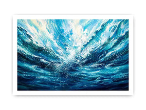 Turbulent wave in motion