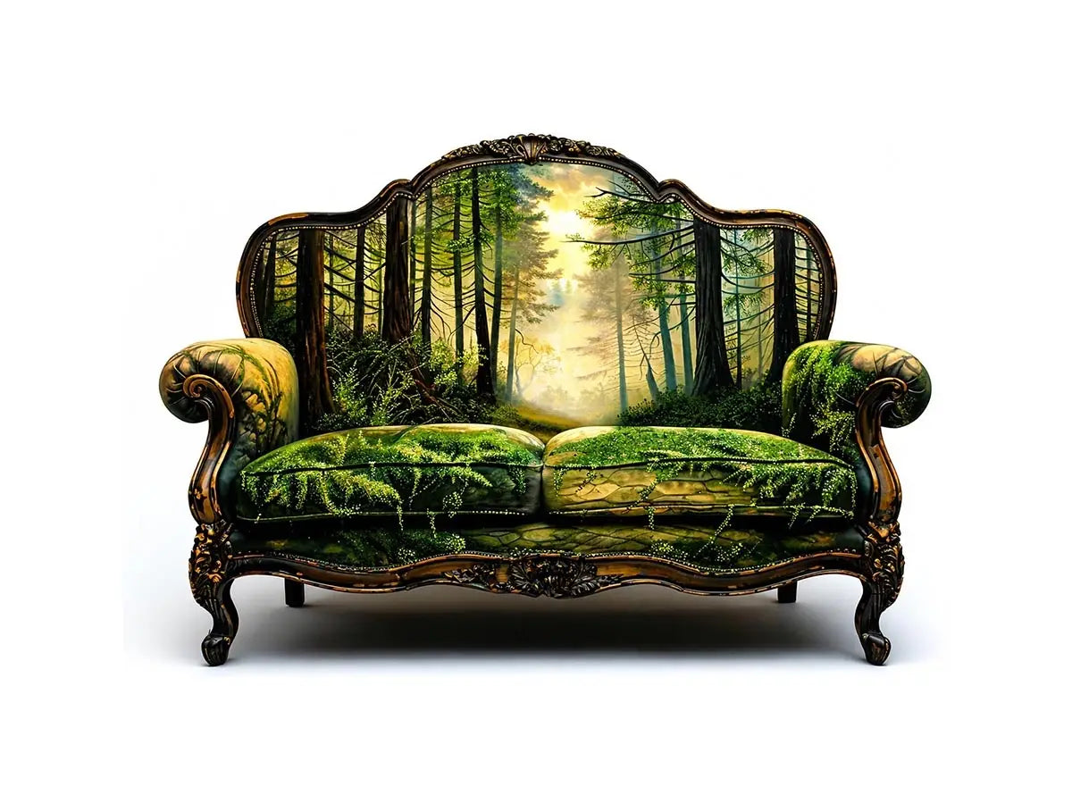 Enchanted forest sofa design