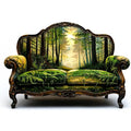 Enchanted forest sofa design