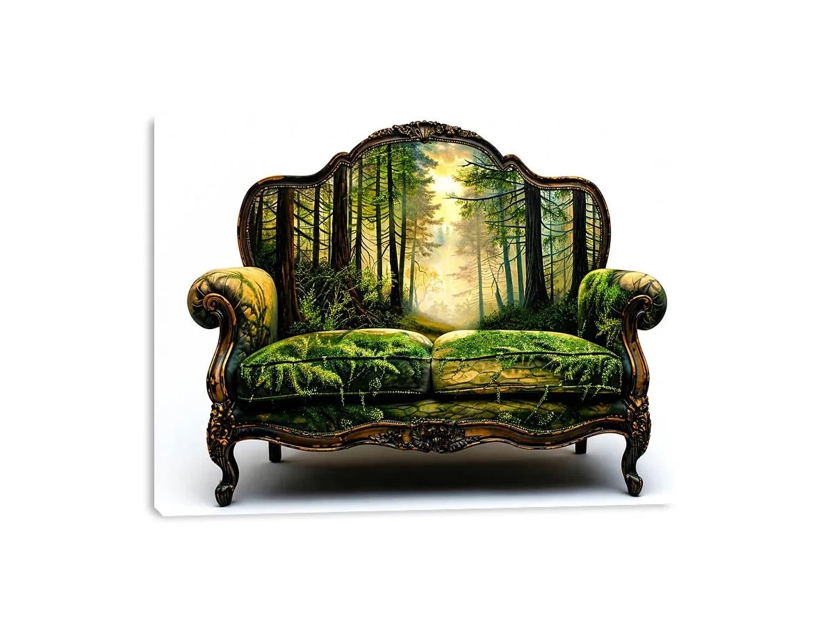 Enchanted forest sofa design