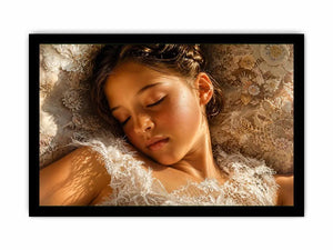 Gentle slumber in soft lace
