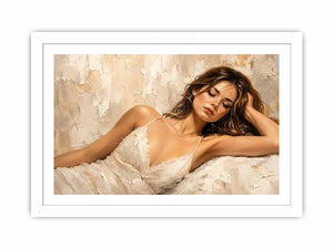 Serene repose in warm tones