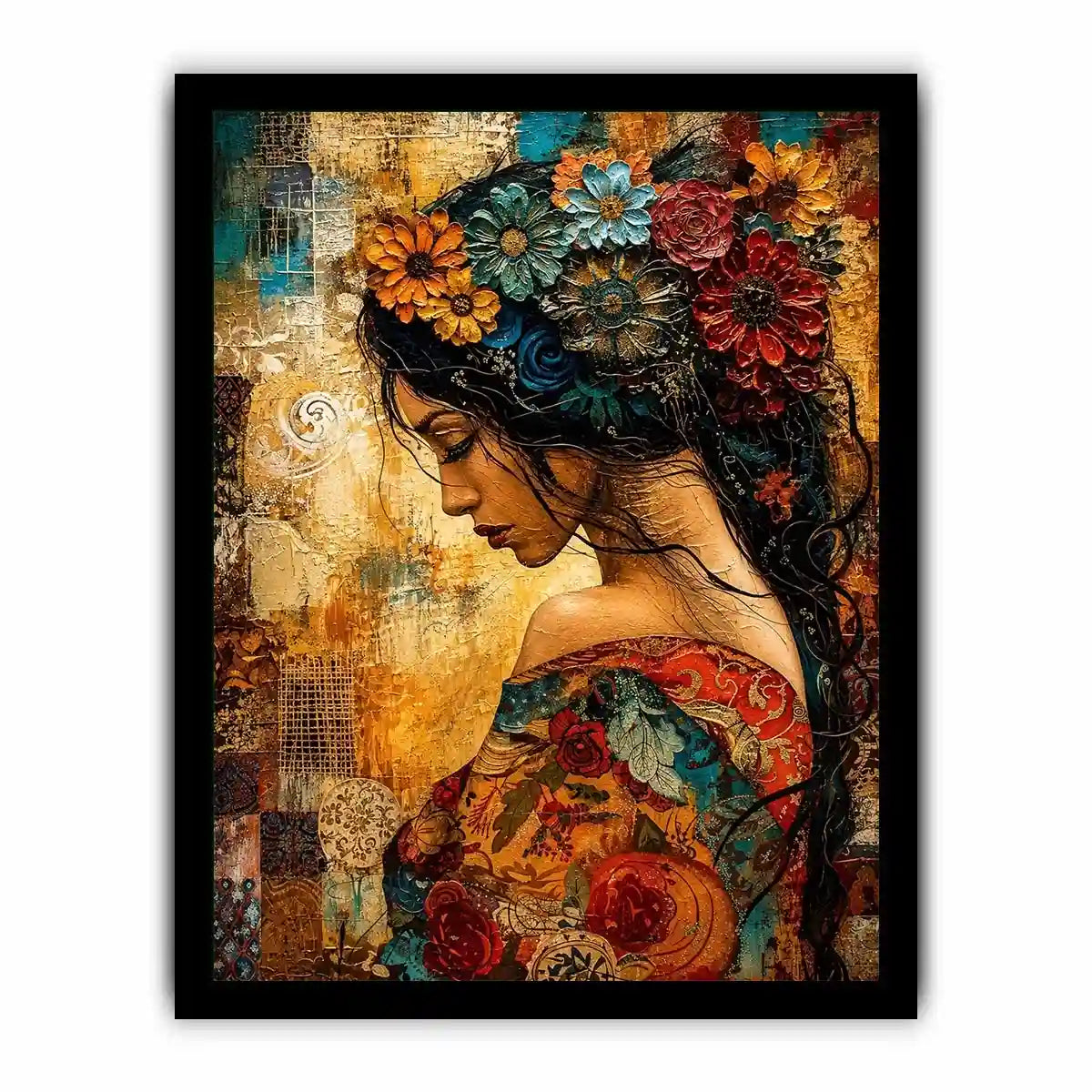 Serene beauty in bohemian elegance