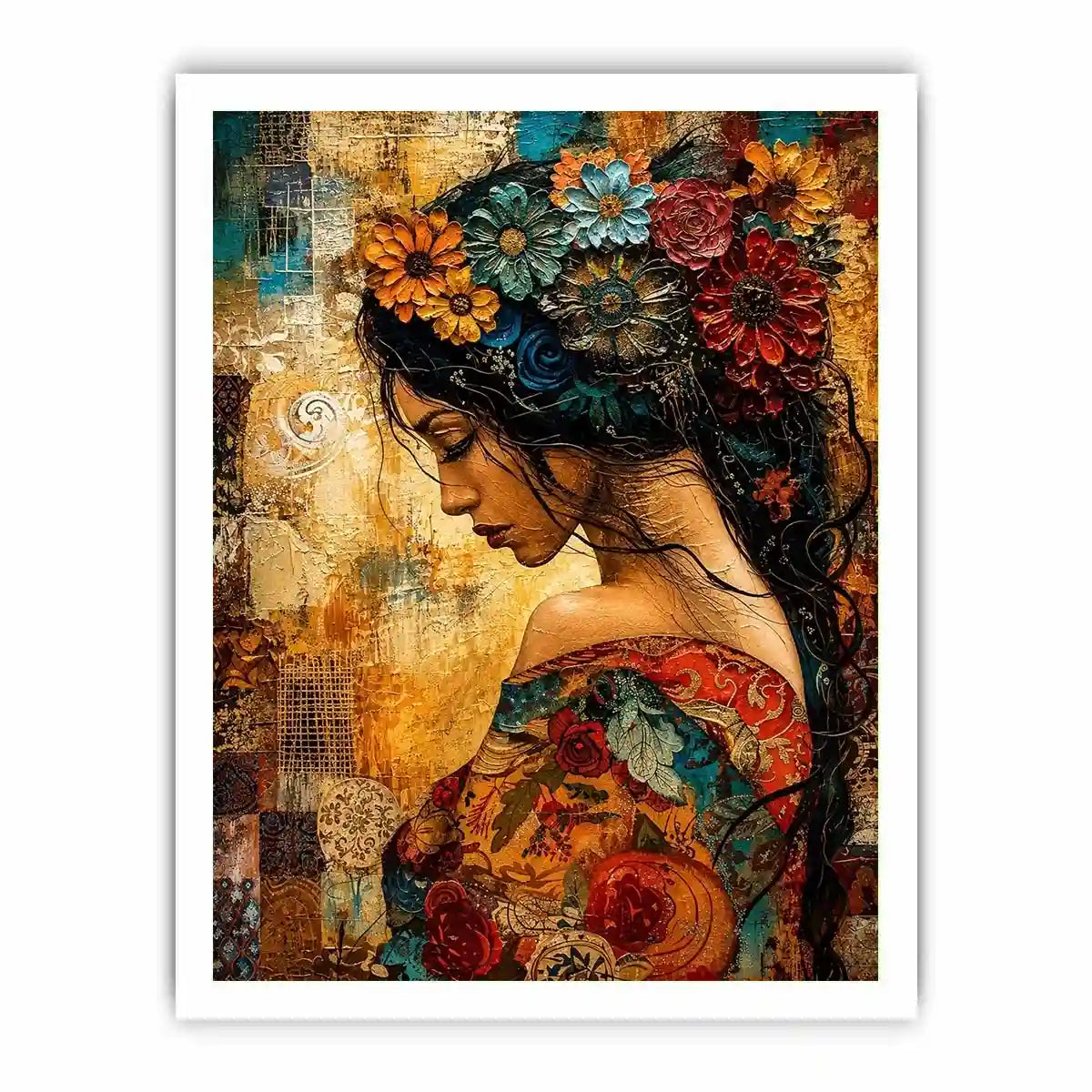 Serene beauty in bohemian elegance