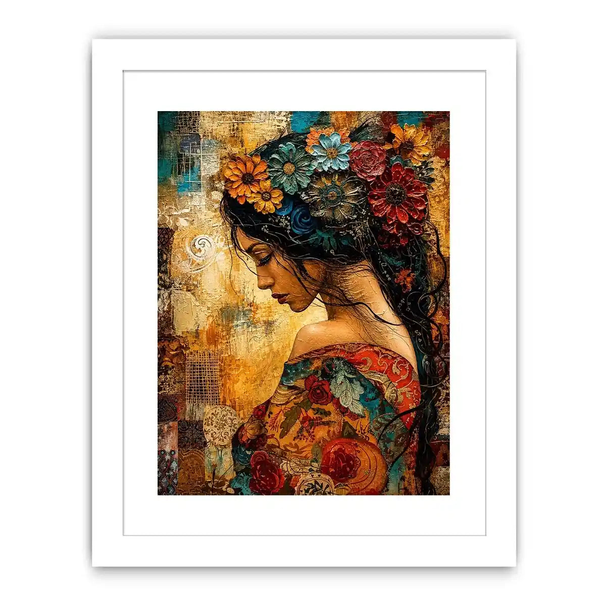Serene beauty in bohemian elegance