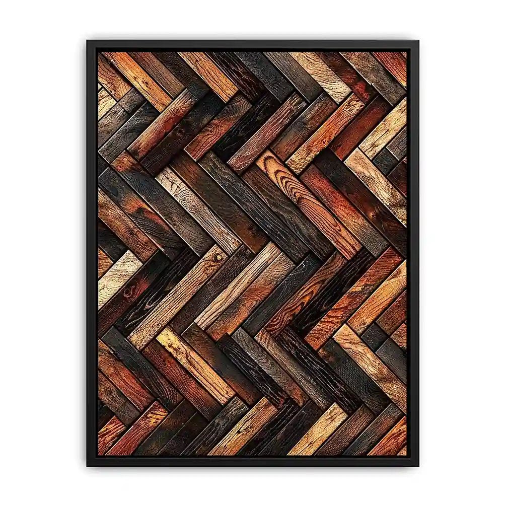 Warm herringbone wood texture background